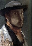 Edgar Degas, Self-Portrait